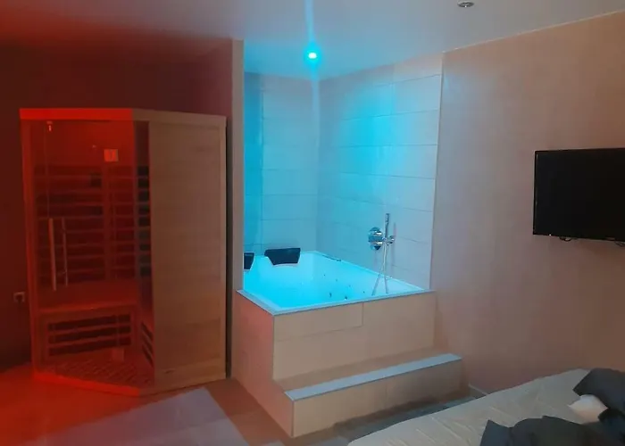 Nid A Bulles - Loft 35m2 Sauna Jacuzzi 10min Centre Strasbourg Apartment Bischheim